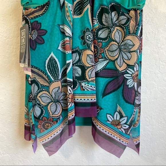 Coco Reef Safari Tropical Underwire Tankini Top - Picture 9 of 15